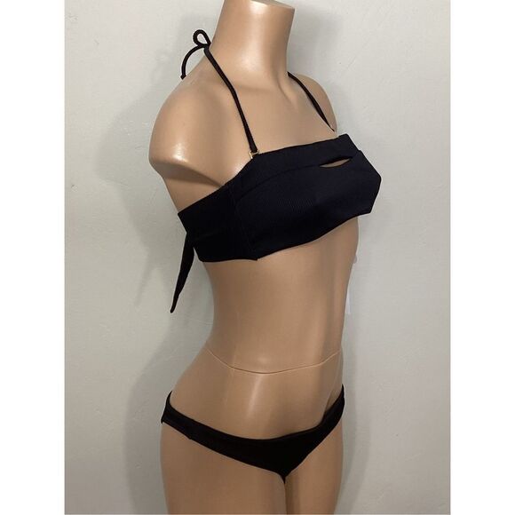 New. PQ black pearl teeny bikini. Medium. Retails $149 - Picture 11 of 14